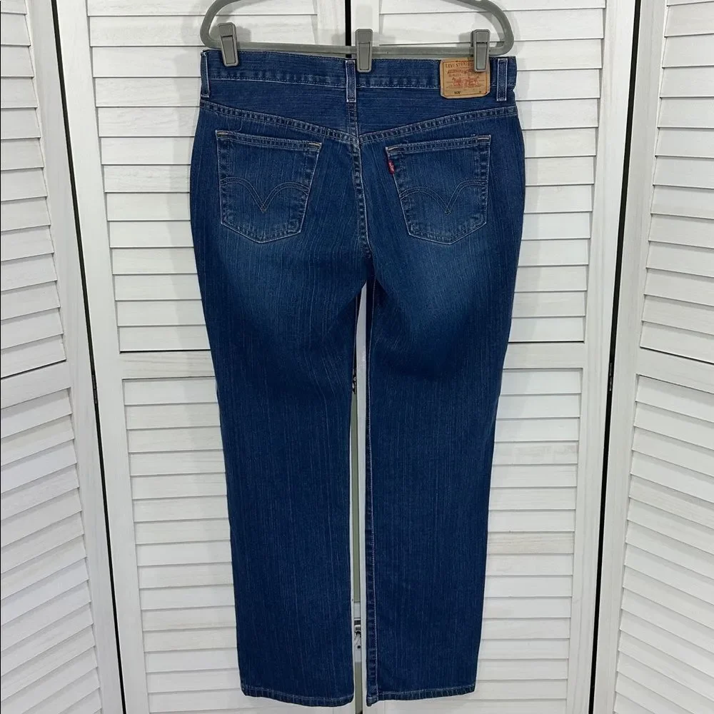 Levi’s 505 Straight Leg Jeans Size 12 - Picture 8 of 11